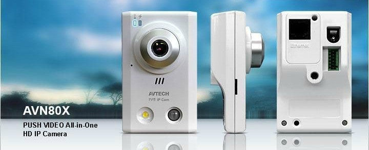 AVTECH AVN80X 1.3MP LED Cube Network Camera