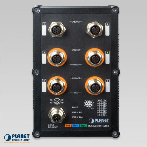 Planet IGS-604HPT-M12 Front