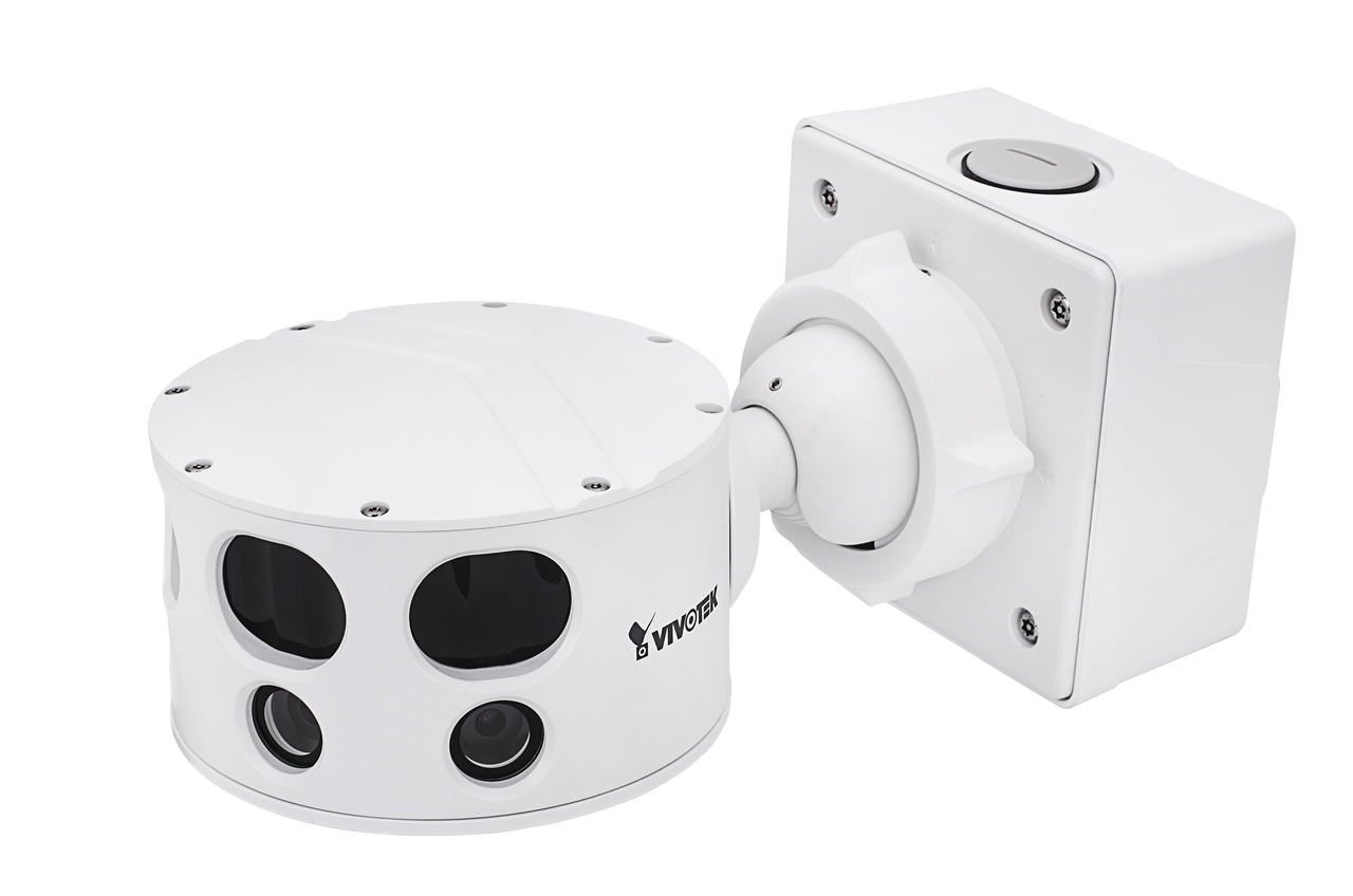 Vivotek MS8391-EV 12MP (3MP x 4) Multi-Sensor 180° Panoramic Network Camera