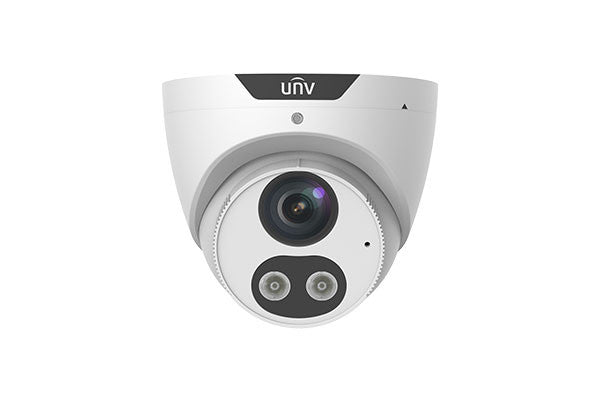 Uniview IPC3615SB-ADF40KMC-I0 5MP Active Deterrence Turret, 4.0mm