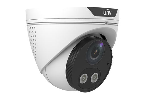 Uniview IPC3614SR3-ADF40KMC-DL 4MP Dual Light Fixed Turret, 4.0mm, Built-in Mic & Speaker