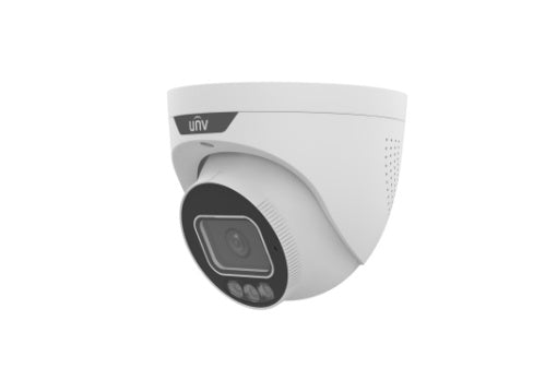 Uniview IPC3634SS-ADF40KMC-I1 4MP Tri-guard 2.0 Turret, 4.0mm(F1.0, Red&Blue light, Alarm&Audio interfaces)