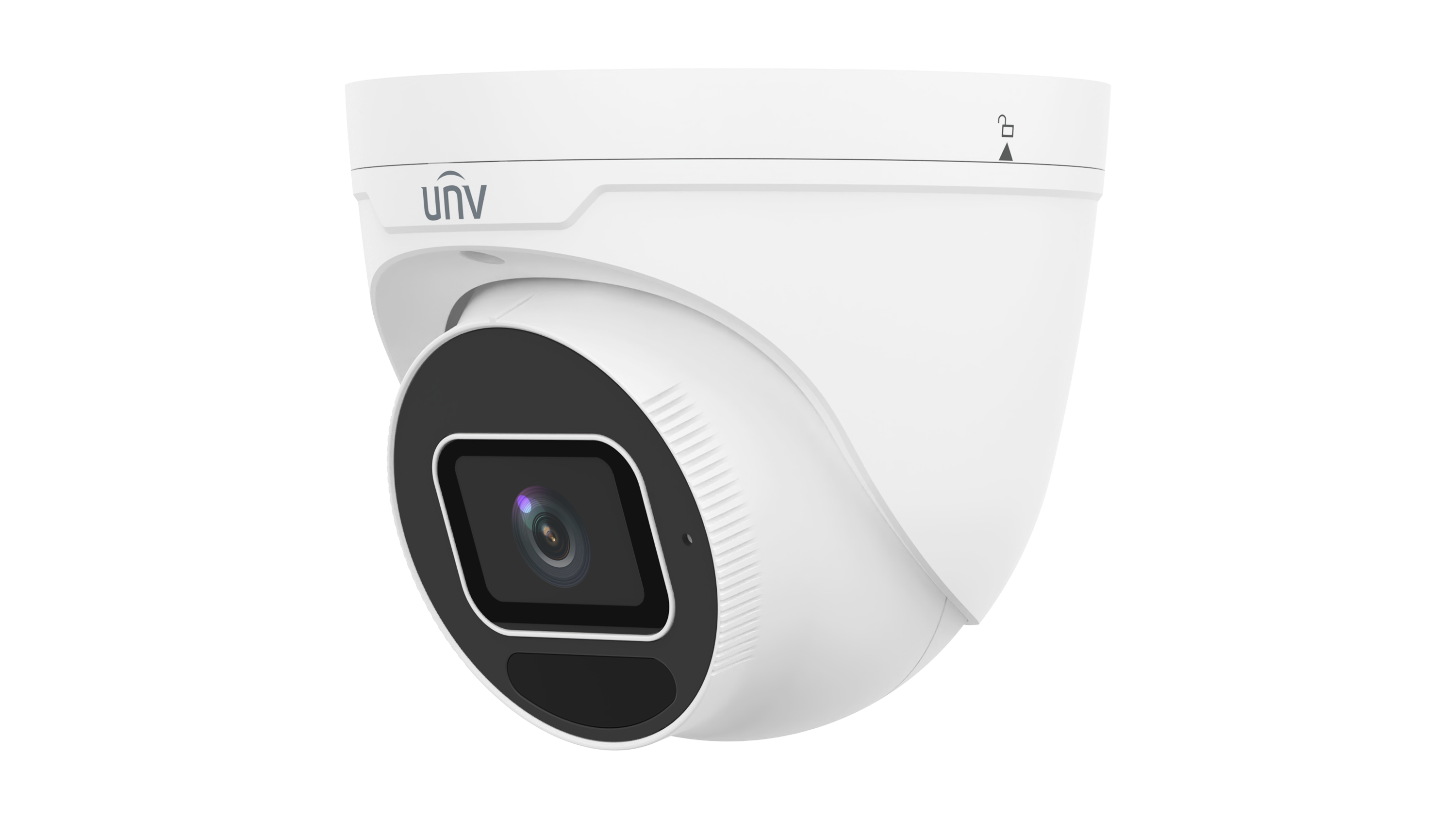 Uniview IPC3634SS-ADF28K-I1 4MP Big Turret Network Camera, 2.8mm?SIP with color retrieval
