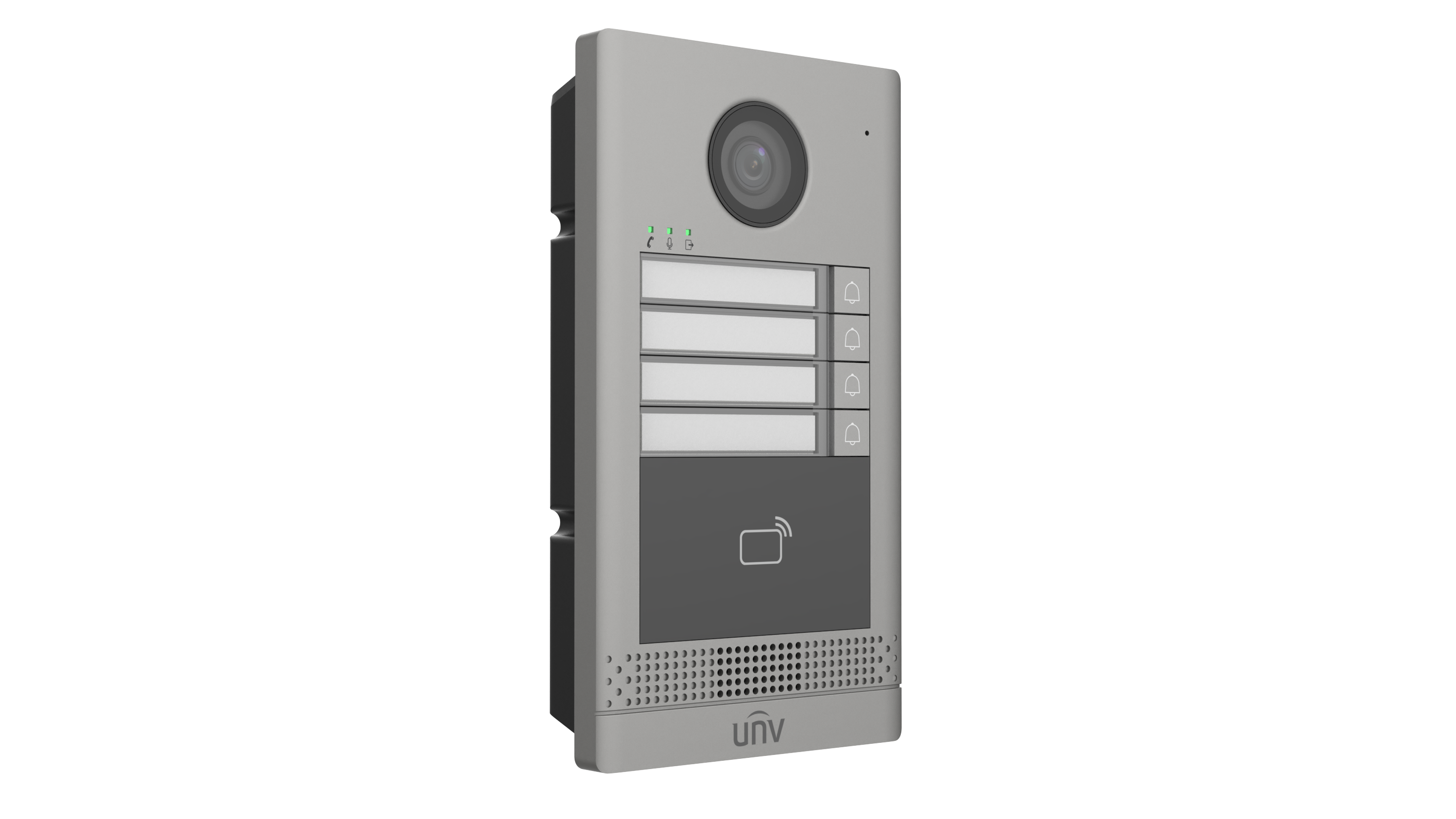 Uniview OEU-202S-HMK4 UniWall Mounted 7-inch Indoor Station(Open wire installation)