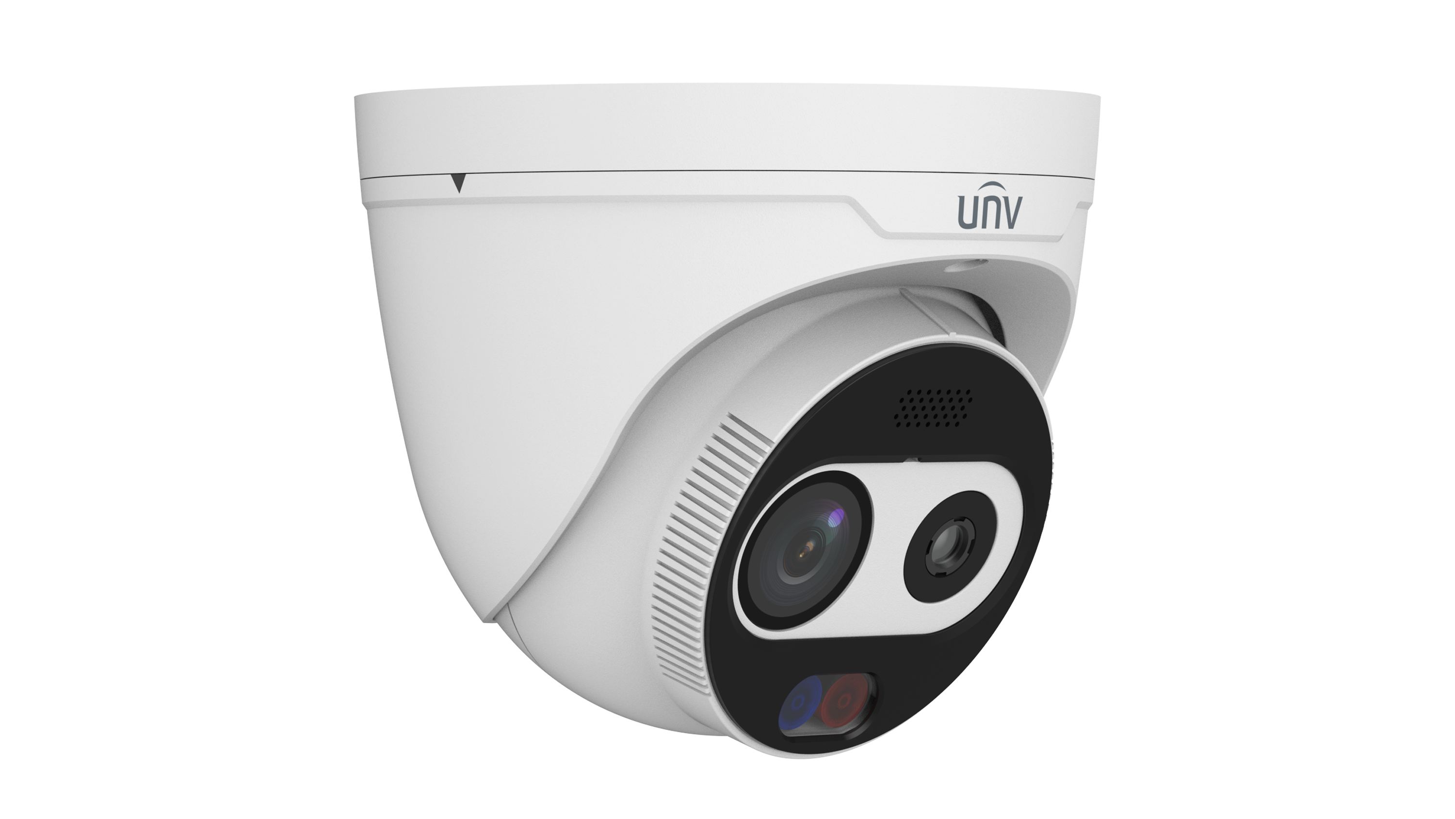 Uniview TIC3612SA-F3-4F4AC-I1 Dual Dual-spectrum Thermal Network Turret Camera Thermal:256*192(3.2mm) Optical: 4MP(4mm)