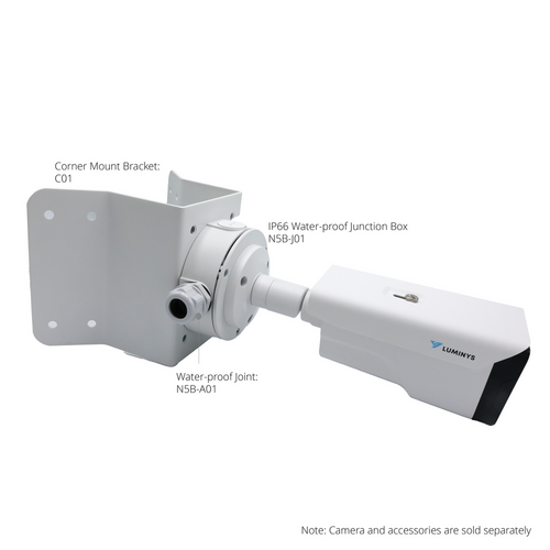 Luminys N3B-8LAV 8MP Network LumiLuxSmart Bullet Camera (Vari-Focal)