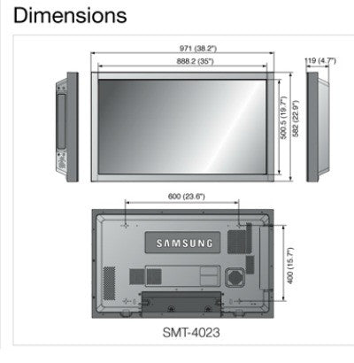 Samsung SMT-4023 40" TFT-LCD Monitor