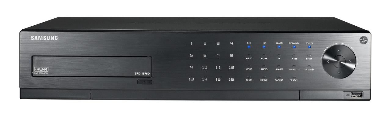 Samsung/Hanwha SRD-1676D 16CH 1280H Real-time Coaxial DVR