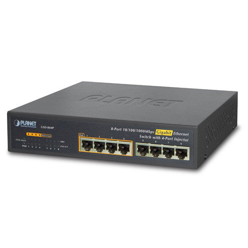 Planet GSD-804P Gigabit PoE Switch