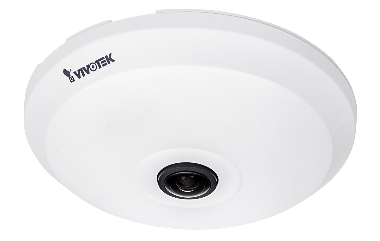 Vivotek FE9181-H 5MP H.265 360° Surround View Fisheye Dome Network Camera