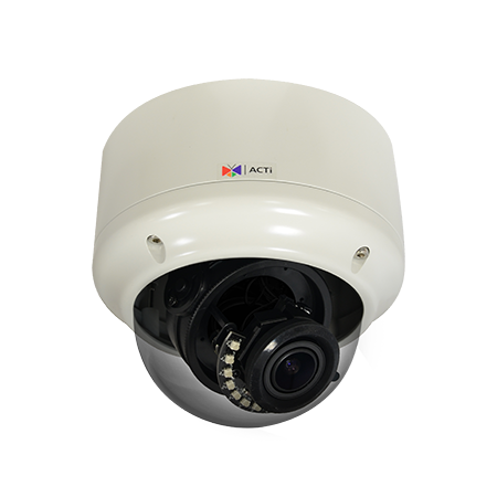 ACTi A83 2MP 4.3x Zoom Outdoor Dome Network Camera