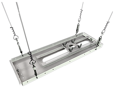 Hanwha SBP-2CTW1 2'x2’ ceiling tile, 1.5” NPT female thread