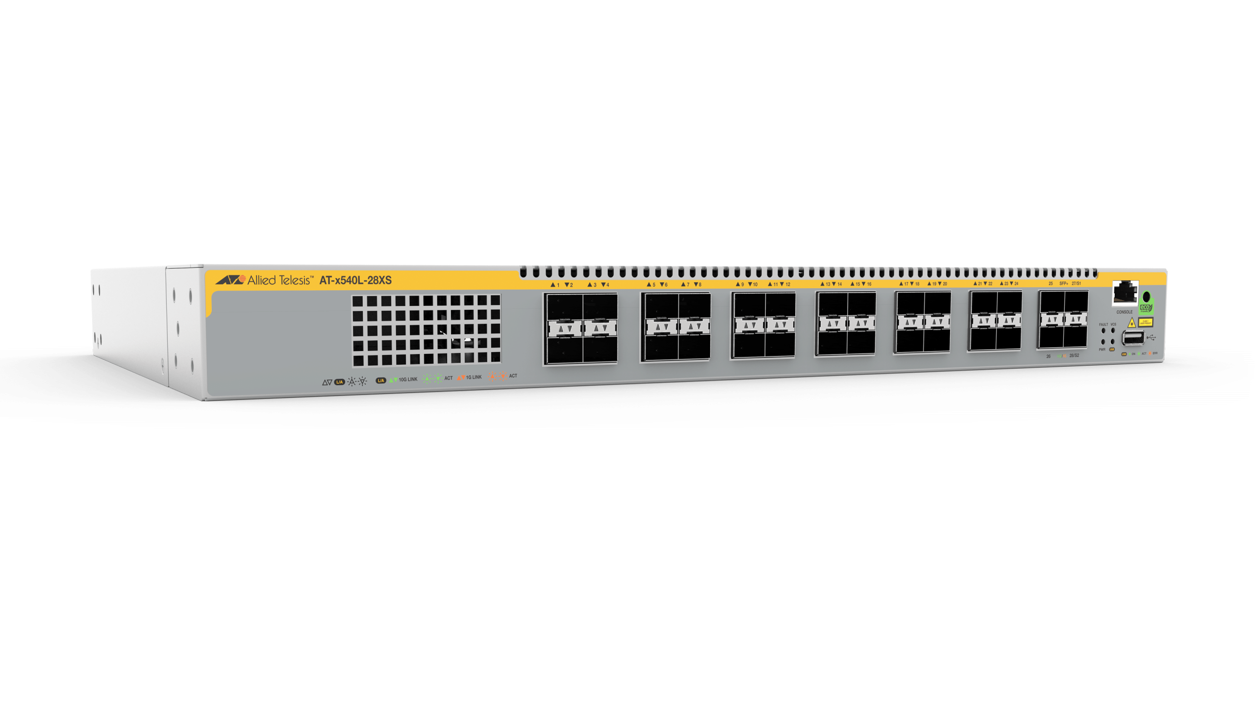 Hanwha HV-x540L-28XS-10 Mid range fiber SFP stackable fiber