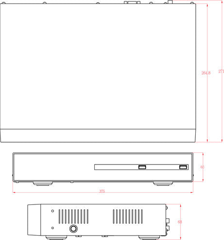 AVTECH AVH306 6CH HD Network Video Recorder