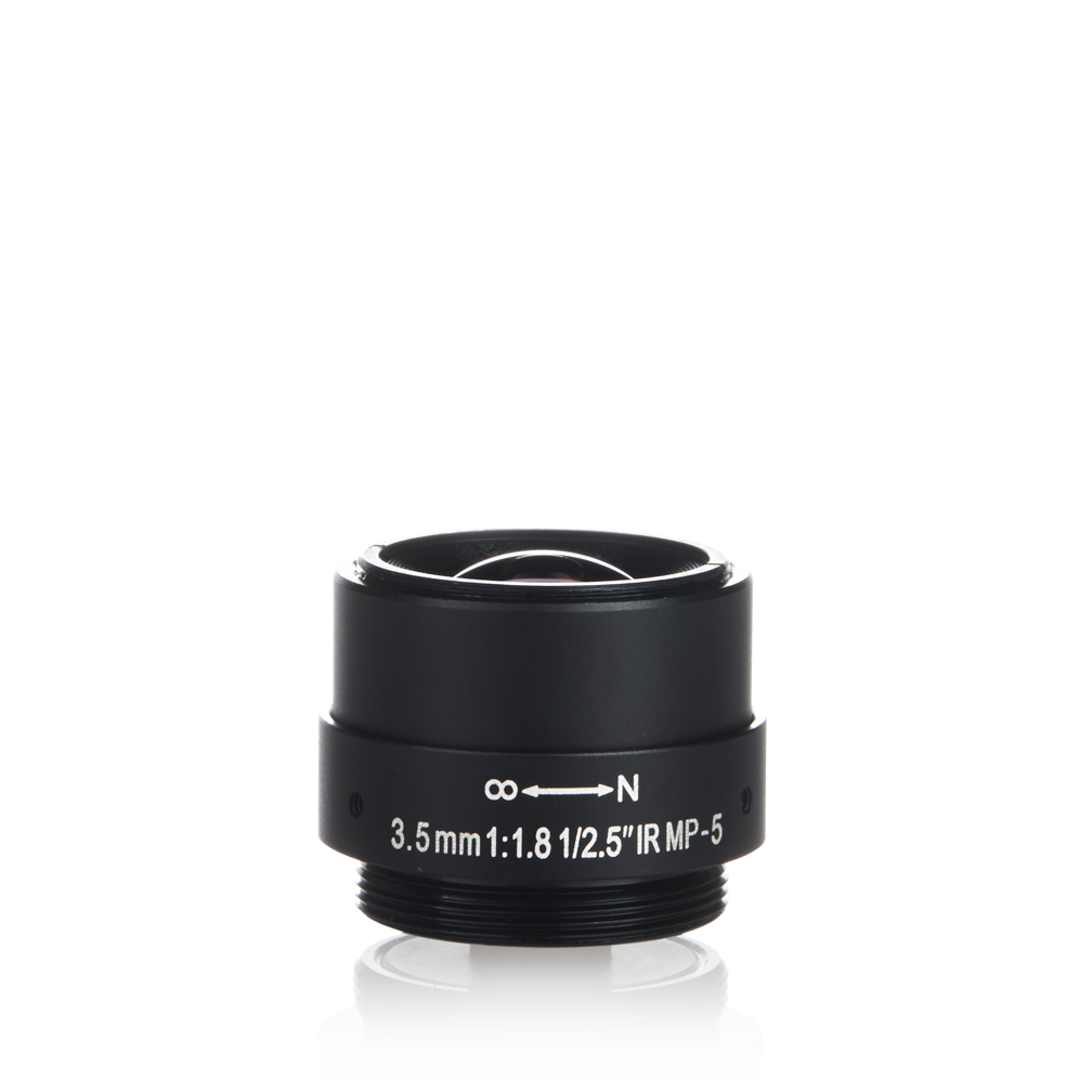 Arecont Vision MPL3.5 3.5mm, 1/2.5", f1.8, Fixed Iris, Fixed Iris (Recommended for 5MP camera)