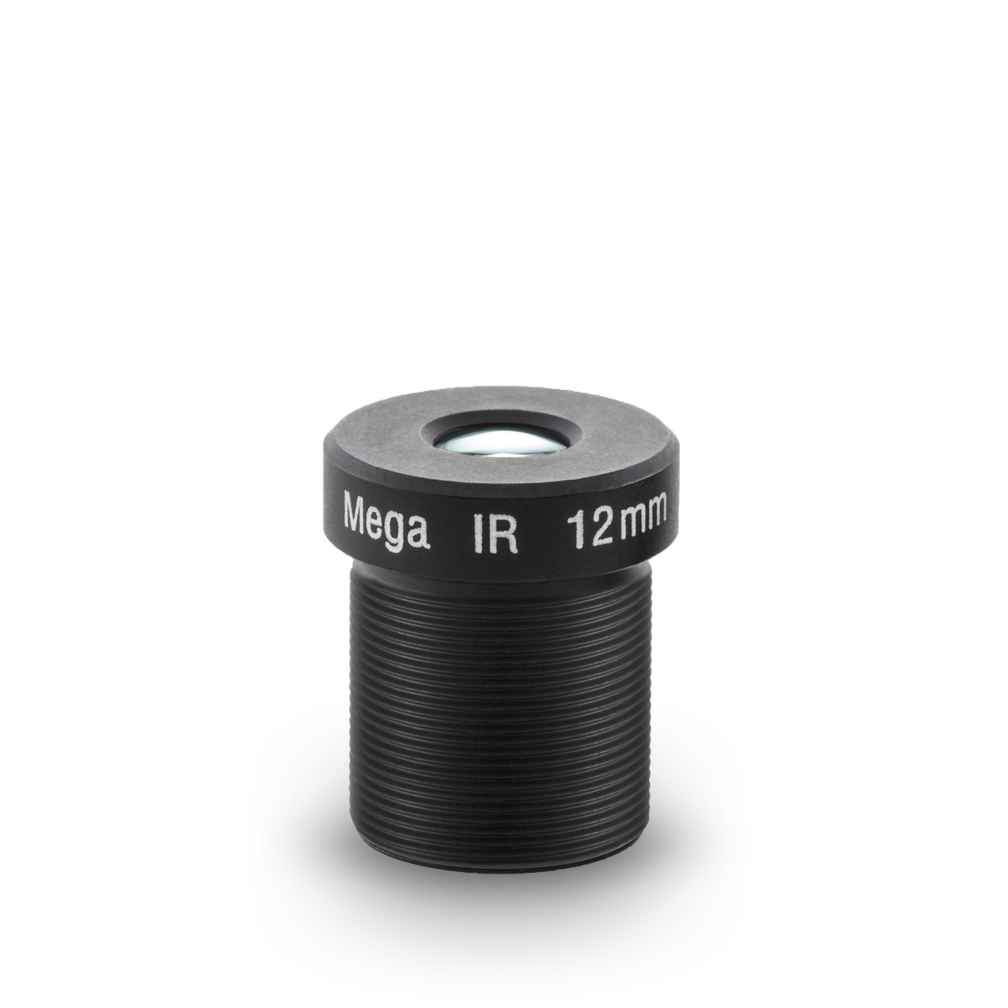 Arecont Vision MPM12.0A 12mm, 1/2.5", F1.6 M12-mount; Fixed iris, IR CORRECTED