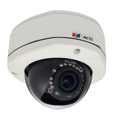 ACTi E83A 5MP IR Outdoor Fixed Dome Network Camera