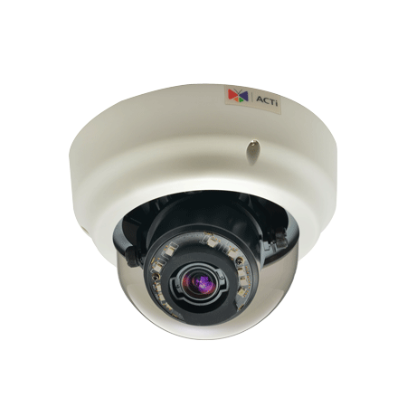 ACTi B65 2MP 3x Zoom Indoor Dome Network Camera