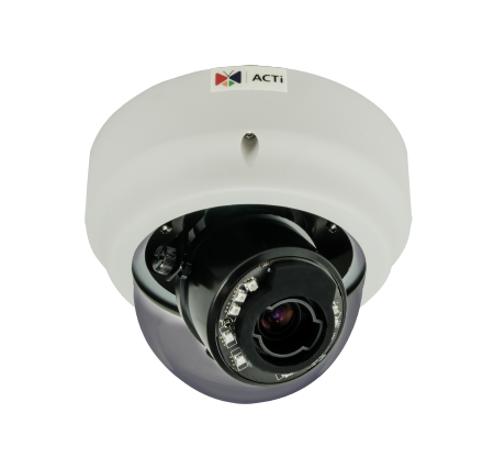 ACTi B63 2MP 3x Zoom Indoor Dome Camera