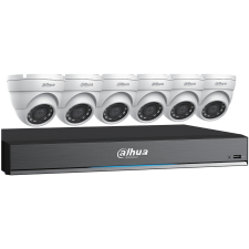 Dahua C785E63 5MP HDCVI Security System (6 Eyeball cameras + DVR)