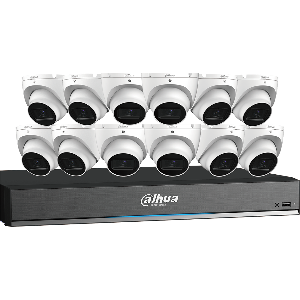 Dahua C868E124A 4K 16-channel HDCVI Security System