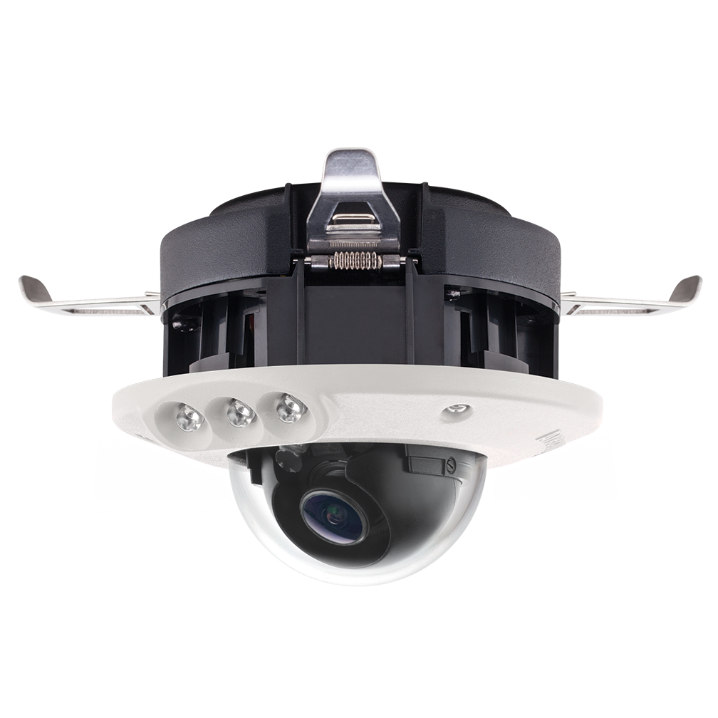 Arecont Vision AV2856DNIR-F 1080P Contera NDAA Flush Mount MicroDome LX, 2.8mm Lens, WDR, IR