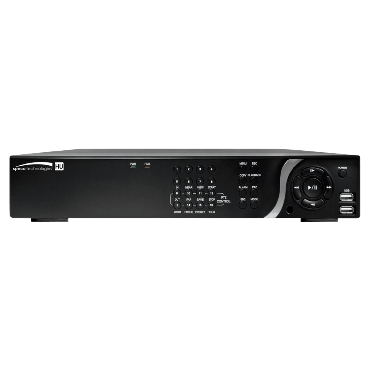 Speco Technologies D8HU4TB 8 Channel 4K IP/TVI Hybrid Recorder, 4TB, TAA