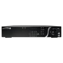 Speco Technologies D8HU12TB 8 Channel 4K IP/TVI Hybrid Recorder, 12TB, TAA