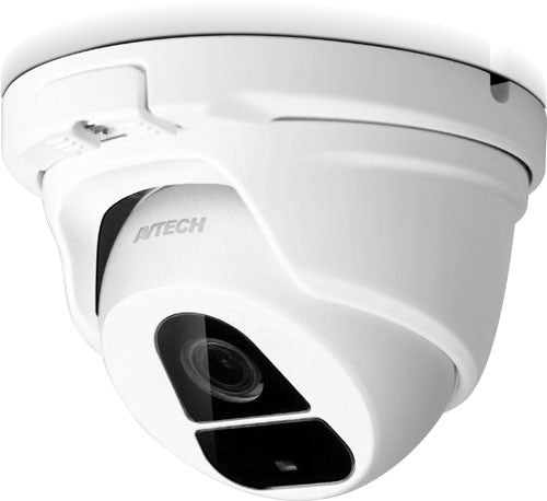 AVTECH HD TVI 5MP IR Dome Camera, 3.6mm, Built in Mic, 150 FT IR, IP66