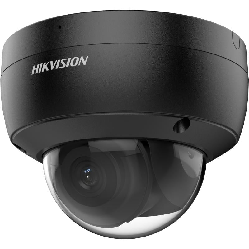 Hikvision DS-2CD2143G2-IU 2.8mm BLACK 4MP AcuSense Built-in Mic Fixed Dome Network Camera