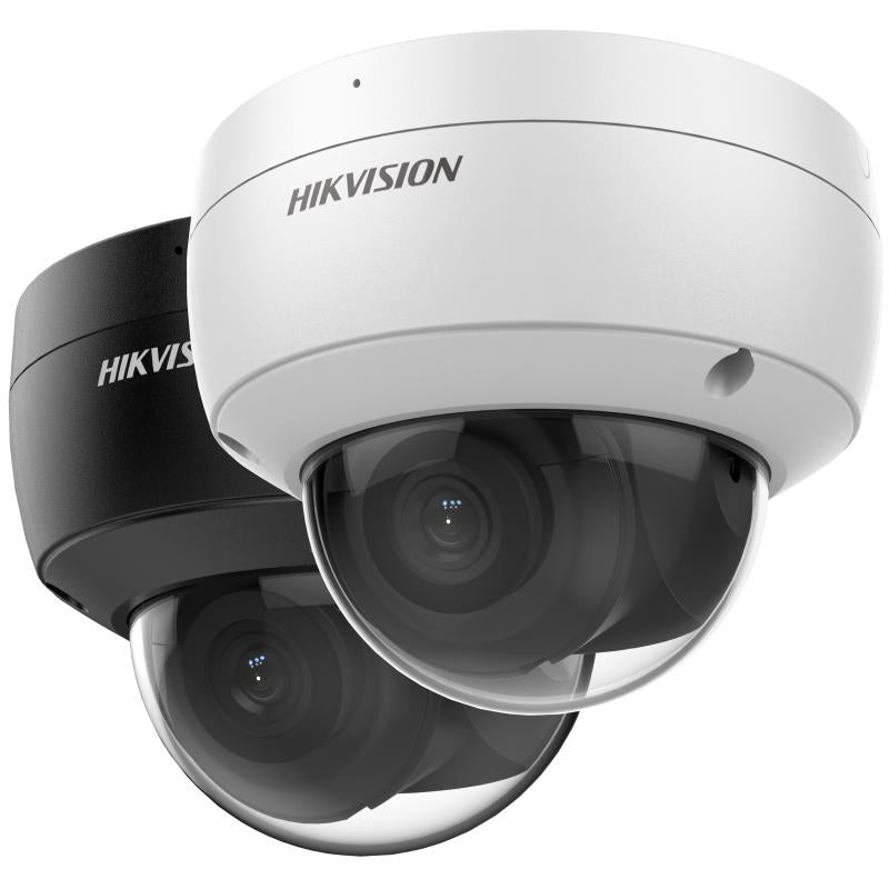 Hikvision DS-2CD2143G2-IU 2.8mm BLACK 4MP AcuSense Built-in Mic Fixed Dome Network Camera
