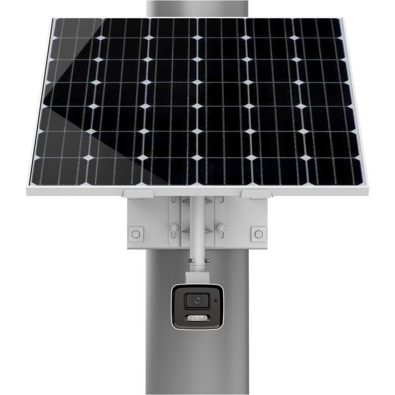 Hikvision DS-2XS6A87G1-LS/C36S80 2.8mm 8MP ColorVu Fixed Bullet Solar Power Wireless Network Camera Kit