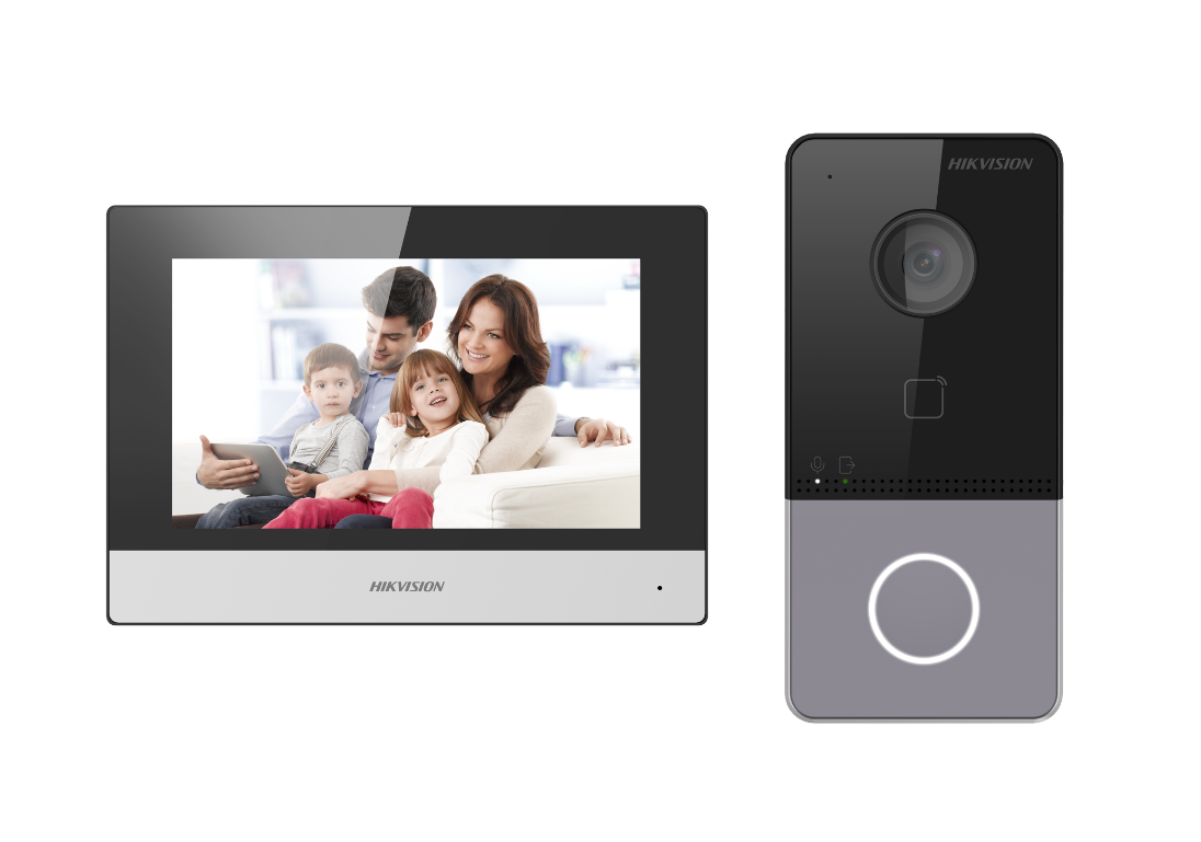 Hikvision DS-KIS600 Compact IP Intercom Kit