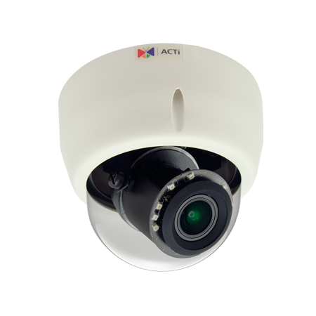 ACTi E822 1.3MP 4.3x Zoom Outdoor Dome Network Camera