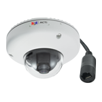 ACTi E918 3MP Wide Angle Outdoor Mini Dome Network Camera