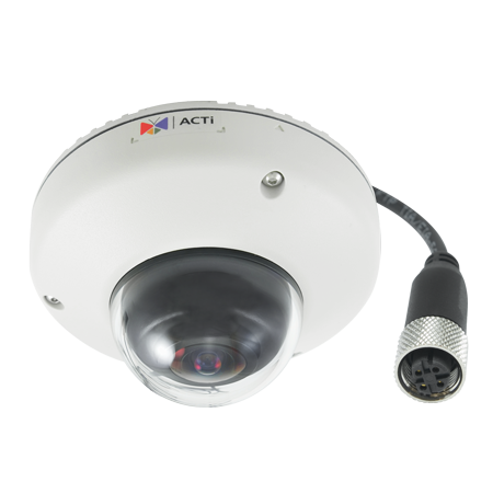 ACTi E921M 5 Megapixel Outdoor Mini Fisheye Dome Network Camera