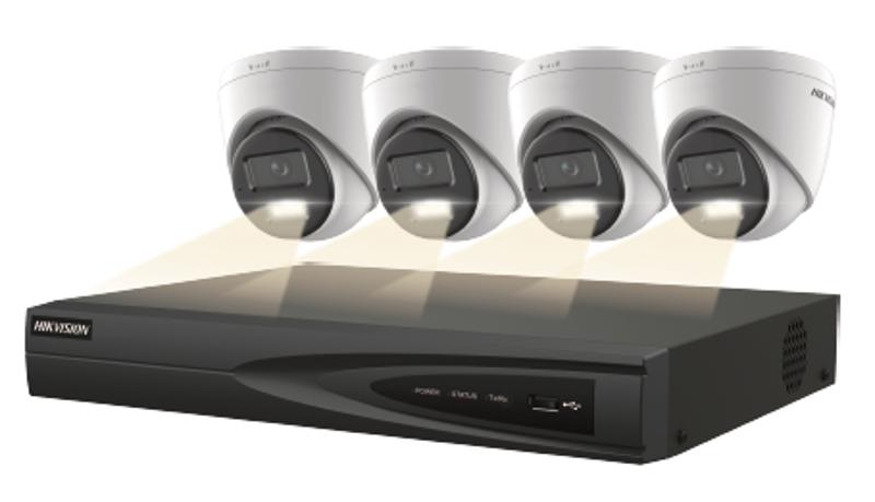 Hikvision EKI-K42T44H KIT 4K NVR 4CH 2TB 4TR 4MP 2.8M