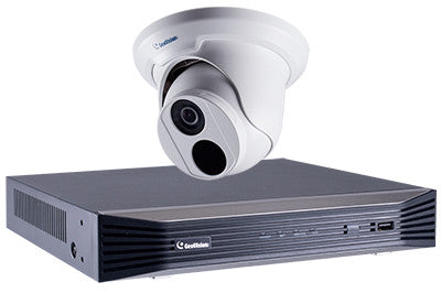 GeoVision GV-EBD4700-SNVR0812 4MP Eyeball Dome NVR Bundle