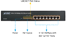 Planet FSD-808P PoE Switch