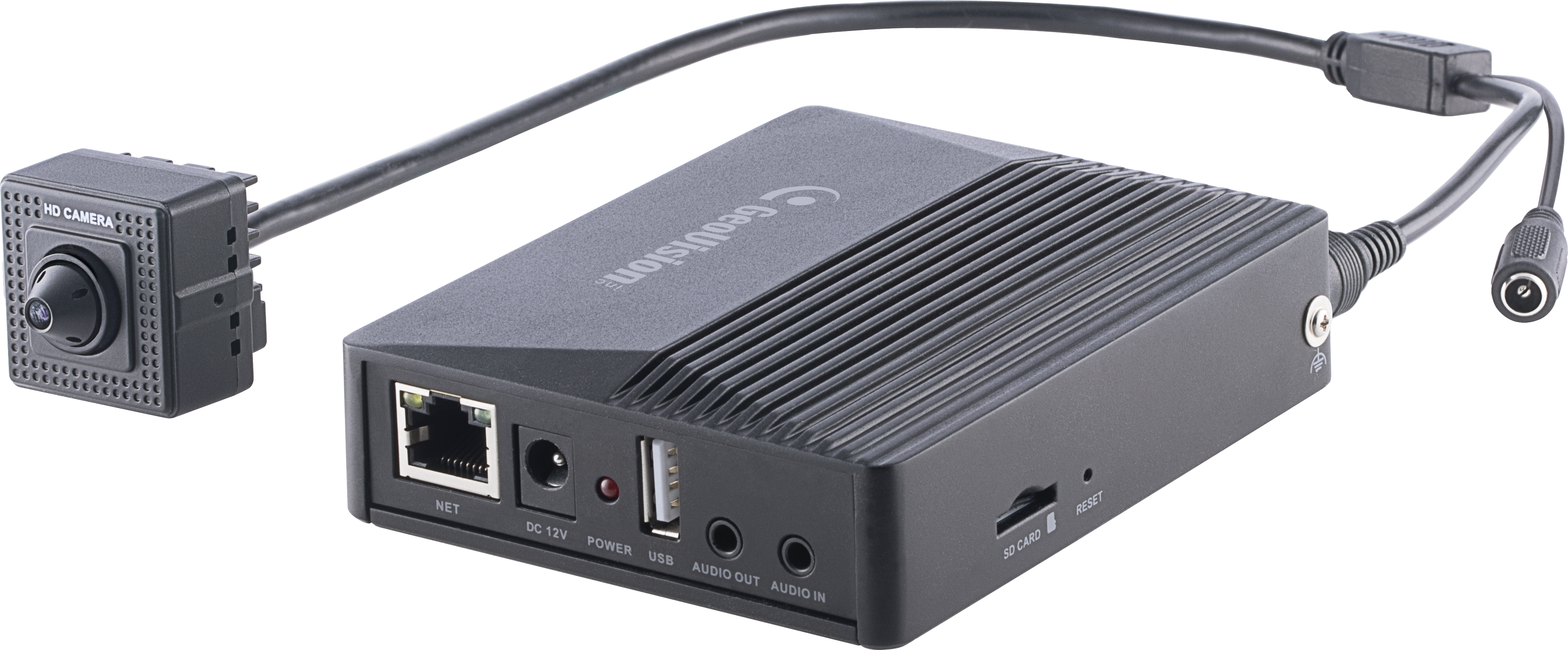 Geovision GV-GPH2800 (110-GPH2800-0010) AI 2MP H.265 Super Low Lux WDR Pro IP Pinhole Camera, 2.8mm