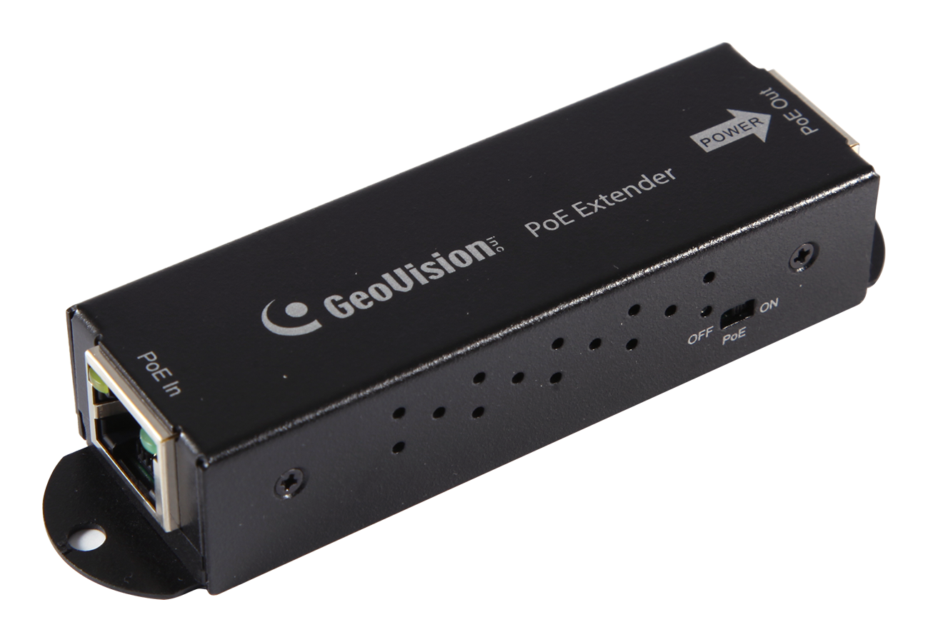 Geovision GV-POEX0100 (140-POEX01-000) 1-port 10/100 Mbps PoE Extender