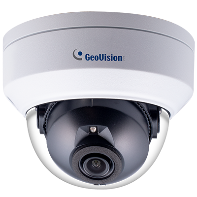 Geovision GV-TDR4704-4F (125-TDR4704-004) 4MP H.265 Low Lux WDR Pro IR Mini Fixed Rugged IP Dome,4mm