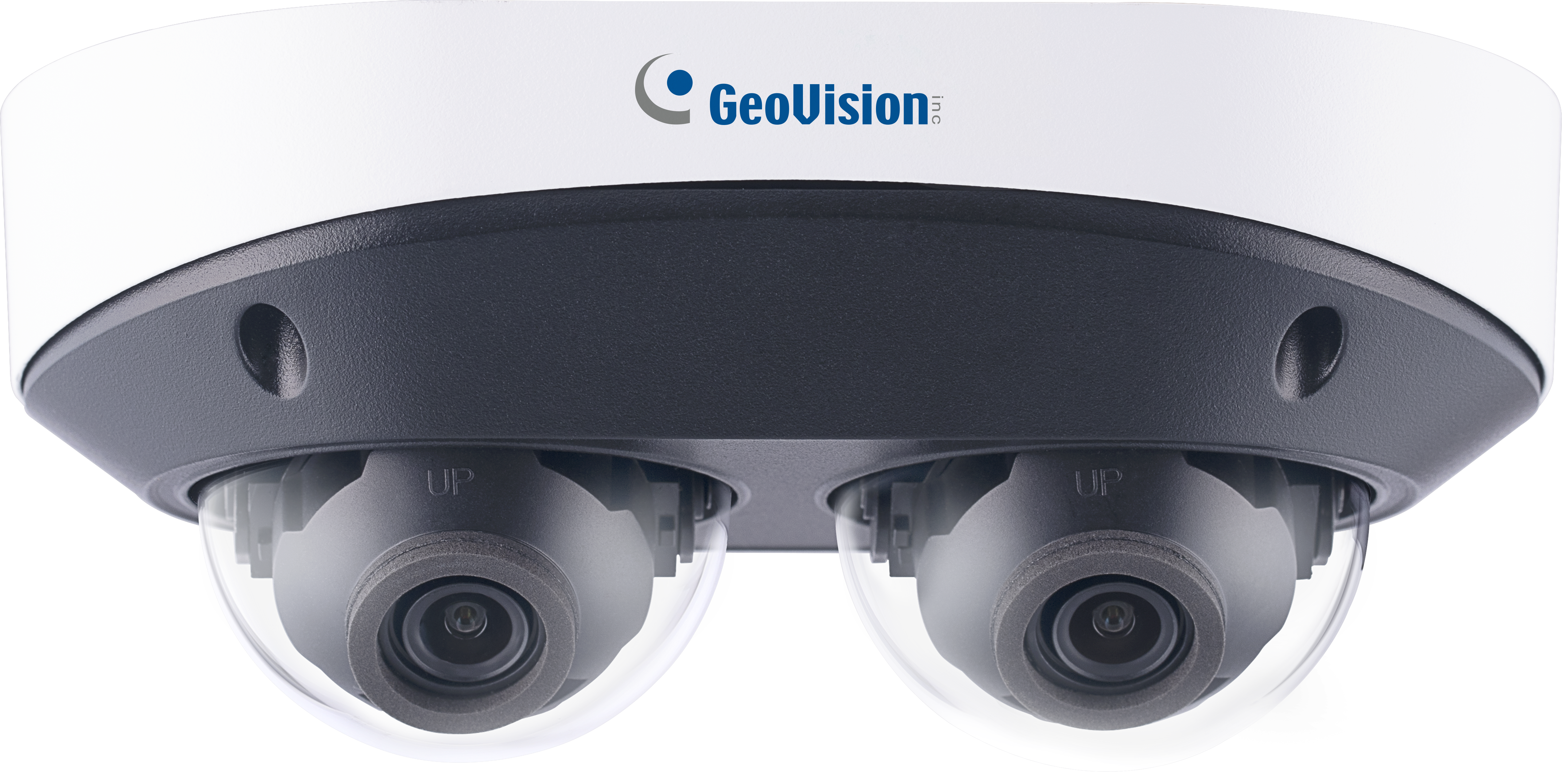 Geovision GV-TMS8800 (125-TMS8800-0010) AI 4MP*2 Dual-sensor H.265 Super Low Lux WDR Pro IR Fixed IP Dome (2.8mm)
