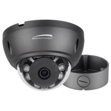 Speco Technologies SPE-HTD8TG 4K HD-TVI Dome, IR, 2.8mm lens, Grey housing, Included Junc Box, TAA
