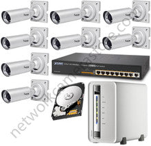 Vivotek IP8332-C 8-Camera/QNAP VS-2108L Bundle