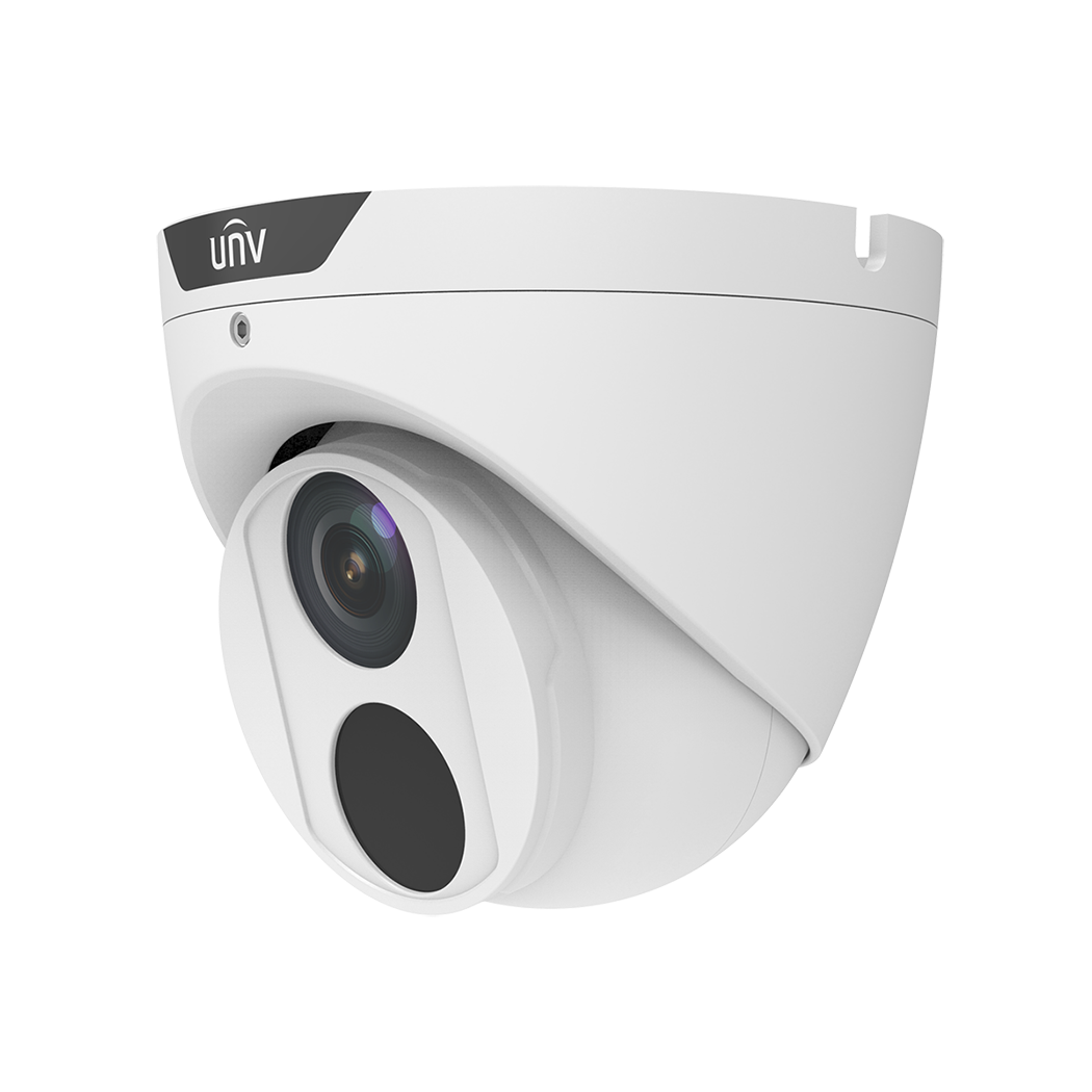 Uniview IPC3614SR3-ADF40KM-G 4MP WDR Fixed Turret, 4.0mm, Built-in Mic