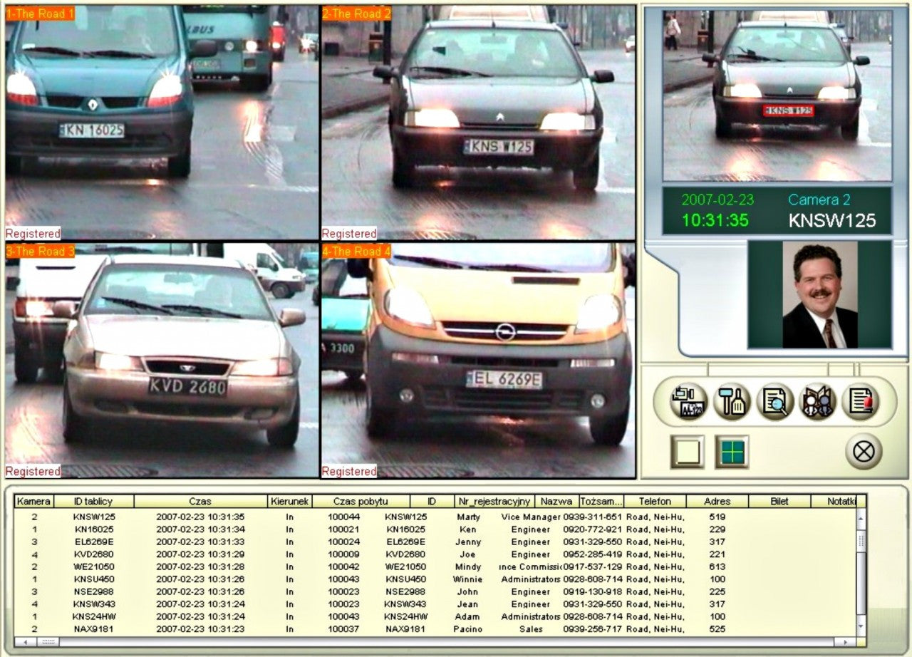 GeoVision GV-LPR License Plate Recognition Software