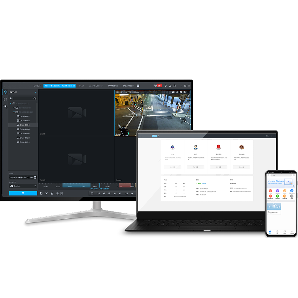 Dahua MCENTERV For Mobile Center, Auto register video channel license(one license per channel)