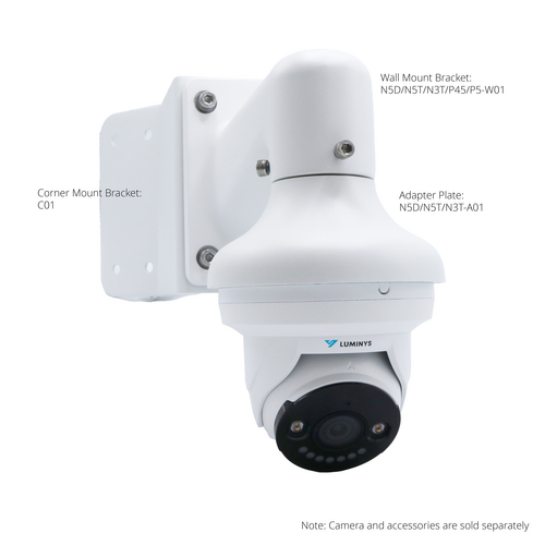 Luminys N3T-8BA2 8MP Network LumiLightBand Turret Camera (2.8 mm)