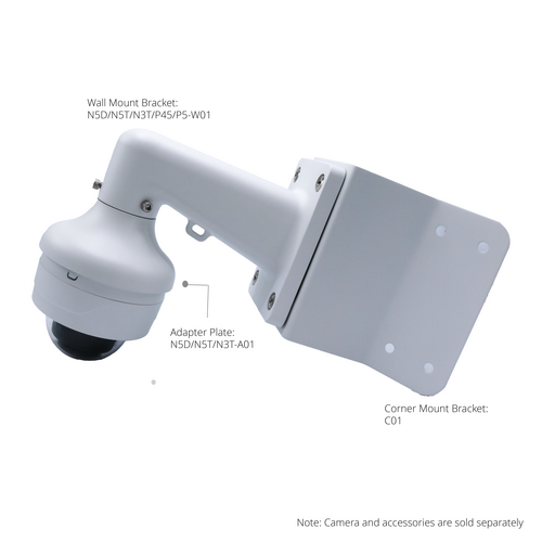 Luminys N5D-8LAV 8MP Network LumiLuxSmart Dome Camera (Vari-Focal)